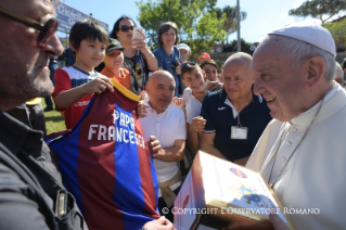 8-Visita pastoral à Paróquia romana de "São Pedro Damião"