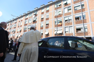 11-Pastoralbesuch in der römischen Pfarrei "San Pier Damiani"