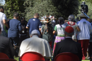 8-Festa di San Francesco nei Giardini Vaticani alla presenza del Santo Padre