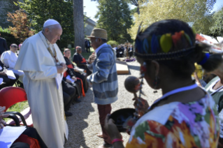 6-Festa di San Francesco nei Giardini Vaticani alla presenza del Santo Padre
