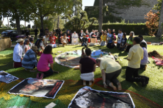 15-Festa di San Francesco nei Giardini Vaticani alla presenza del Santo Padre