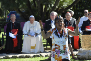 17-Festa di San Francesco nei Giardini Vaticani alla presenza del Santo Padre