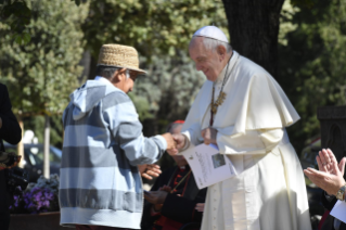 18-Festa di San Francesco nei Giardini Vaticani alla presenza del Santo Padre