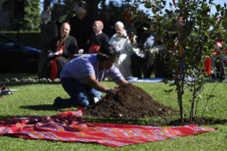 20-Festa di San Francesco nei Giardini Vaticani alla presenza del Santo Padre