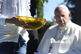 27-Festa di San Francesco nei Giardini Vaticani alla presenza del Santo Padre