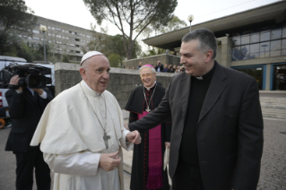 41-Pastoralbesuch in der römischen Pfarrei "San Paolo della Croce"