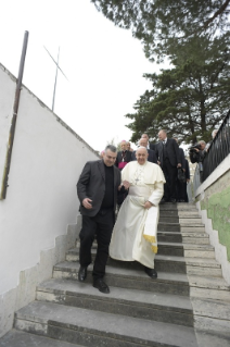 0-Pastoralbesuch in der römischen Pfarrei "San Paolo della Croce"