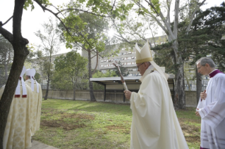 23-Pastoralbesuch in der römischen Pfarrei "San Paolo della Croce"