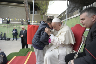 5-Pastoralbesuch in der römischen Pfarrei "San Paolo della Croce"