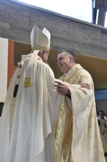 30-Pastoralbesuch in der römischen Pfarrei "San Paolo della Croce"