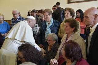 19-Pastoralbesuch in der römischen Pfarrei "San Paolo della Croce"