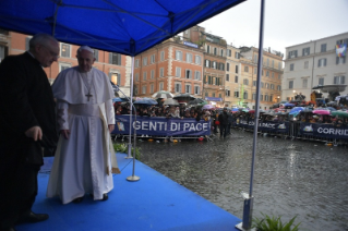 5- Begegnung mit der Sant'Egidio-Gemeinschaft zu deren 50. Gründungstag 