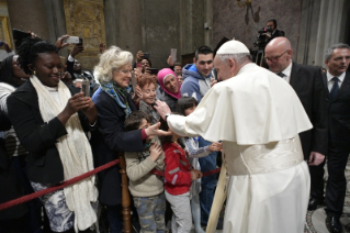 6-Meeting with the St Egidio Community to mark the 50th Anniversary of its foundation