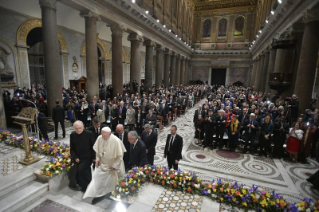 8-Meeting with the St Egidio Community to mark the 50th Anniversary of its foundation