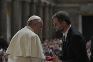 23-Encuentro con la Comunidad de San Egido con motivo del 50 aniversario de su fundación