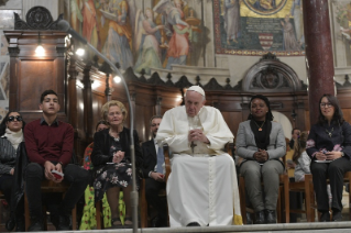 29-Encuentro con la Comunidad de San Egido con motivo del 50 aniversario de su fundación