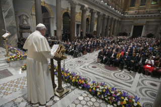 35-Meeting with the St Egidio Community to mark the 50th Anniversary of its foundation