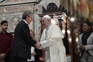 25- Begegnung mit der Sant'Egidio-Gemeinschaft zu deren 50. Gründungstag 