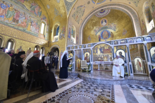 3-Besuch der Basilika Santa Sofia in Rom und Begegnung mit der ukrainischen griechisch-katholischen Gemeinde 