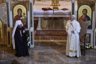 5-Besuch der Basilika Santa Sofia in Rom und Begegnung mit der ukrainischen griechisch-katholischen Gemeinde 