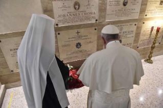 28-Visite du Saint-Père à la basilique Sainte-Sophie de Rome et rencontre avec la communauté grecque-catholique ukrainienne