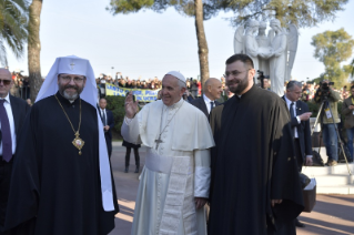 6-Visite du Saint-Père à la basilique Sainte-Sophie de Rome et rencontre avec la communauté grecque-catholique ukrainienne