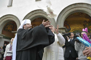 33-Besuch der Basilika Santa Sofia in Rom und Begegnung mit der ukrainischen griechisch-katholischen Gemeinde 