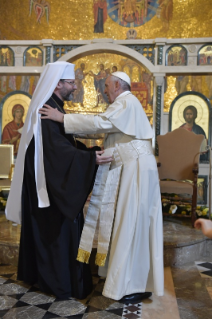 8-Visita del Santo Padre alla Basilica di Santa Sofia in Roma e incontro con la Comunità greco-cattolica Ucraina