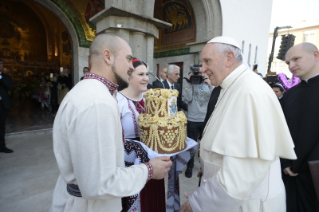 18-Besuch der Basilika Santa Sofia in Rom und Begegnung mit der ukrainischen griechisch-katholischen Gemeinde 