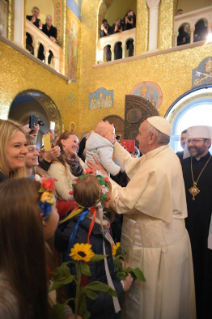 34-Besuch der Basilika Santa Sofia in Rom und Begegnung mit der ukrainischen griechisch-katholischen Gemeinde 