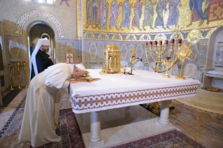22-Besuch der Basilika Santa Sofia in Rom und Begegnung mit der ukrainischen griechisch-katholischen Gemeinde 