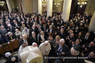 14-Visita a la Sinagoga de Roma