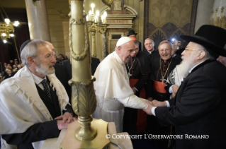 10-Visita a la Sinagoga de Roma