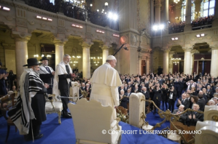 16-Visite &#xe0; la Synagogue de Rome