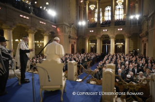 18-Besuch in der Synagoge von Rom