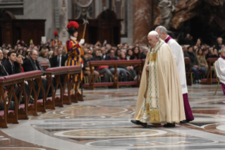 19-Solemnity of Mary, Mother of God - First Vespers and Te Deum in thanksgiving for the past year