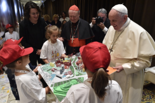 3-Encuentro con los participantes en la iniciativa "El tren de los niños"