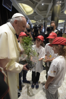18-To children participating in the &#x201c;Children&#x2019;s Train&#x201d; initiative organized by the Pontifical Council for Culture