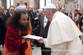 4-Audiência Inter-religiosa com o Santo Padre
