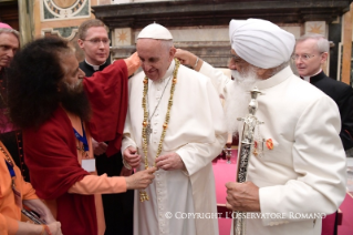 11-Audiência Inter-religiosa com o Santo Padre