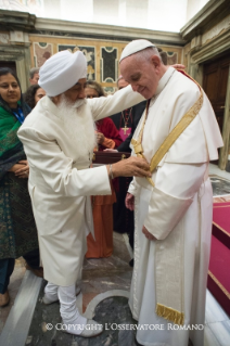 1-Audiência Inter-religiosa com o Santo Padre