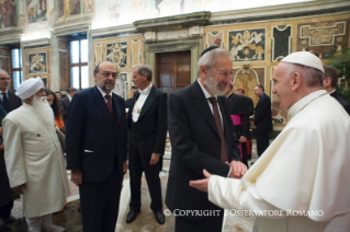 6-Audiência Inter-religiosa com o Santo Padre
