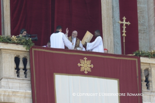 14-Natale del Signore - "Benedizione Urbi et Orbi"