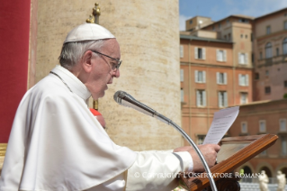 10-رسالة البابا فرنسيس إلى مدينة روما والعالم بمناسبة عيد الفصح 2017