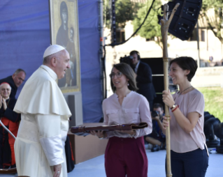 12-Aux jeunes pèlerins italiens
