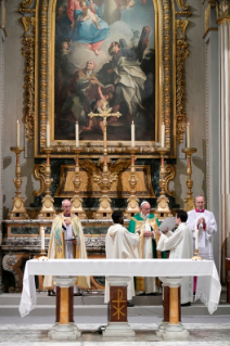 25-Vesperfeier mit dem Erzbischof von Canterbury zum Gedenken des 50. Jahrestags der Begegnung zwischen Papst Paul VI. und Erzbischof Michael Ramsey