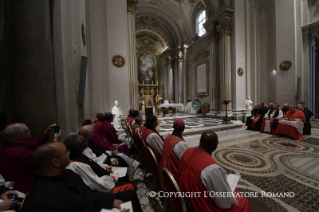 8-Vesperfeier mit dem Erzbischof von Canterbury zum Gedenken des 50. Jahrestags der Begegnung zwischen Papst Paul VI. und Erzbischof Michael Ramsey