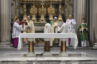 11-Vesperfeier mit dem Erzbischof von Canterbury zum Gedenken des 50. Jahrestags der Begegnung zwischen Papst Paul VI. und Erzbischof Michael Ramsey