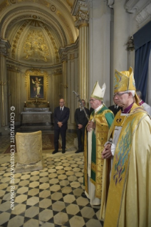 22-Vesperfeier mit dem Erzbischof von Canterbury zum Gedenken des 50. Jahrestags der Begegnung zwischen Papst Paul VI. und Erzbischof Michael Ramsey