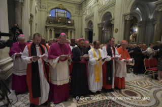 21-Vesperfeier mit dem Erzbischof von Canterbury zum Gedenken des 50. Jahrestags der Begegnung zwischen Papst Paul VI. und Erzbischof Michael Ramsey